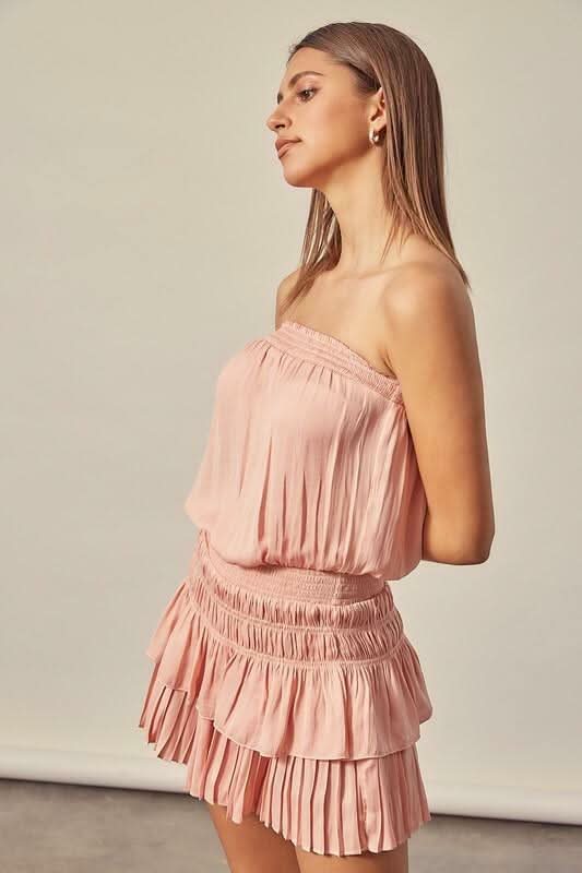 Strapless Boho Dresses