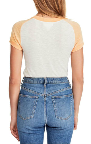 Free People Night Sky Raglan Tee -  BohoPink