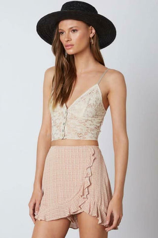 Boho Print Skort