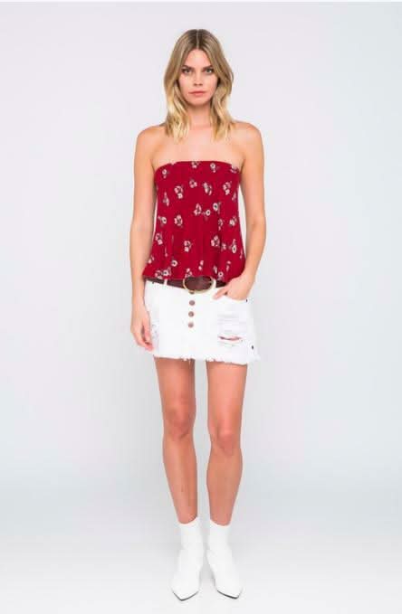 Strapless Summer Tops