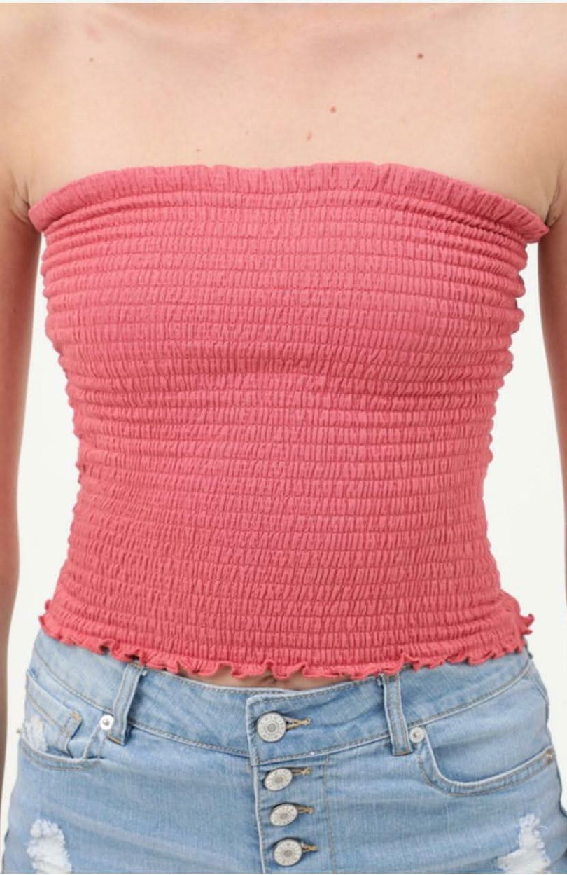 Pink Tube Top