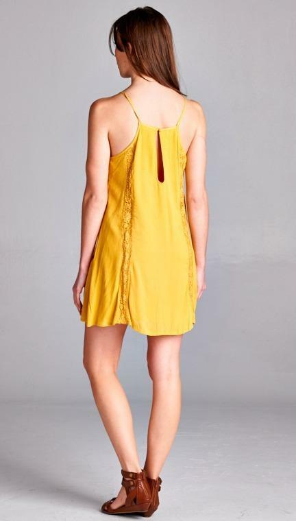 Yellow Coverup Dress