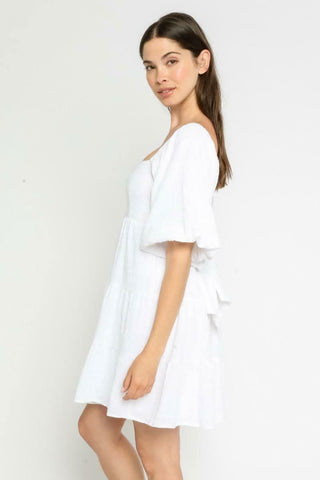 Puff Sleeve Babydoll Dresses