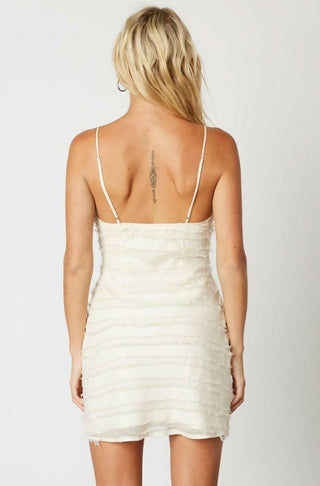 Fringed Mini Dresses