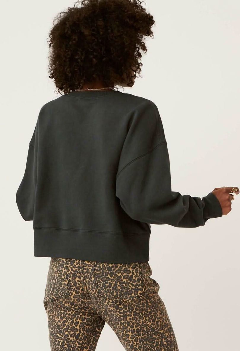 Daydreamer Athens Shrunken Crew Sweatshirt -  BohoPink