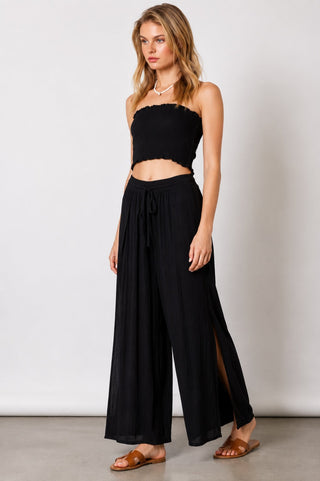 Baja Black Two-Piece Jumpsuit - Outfit View