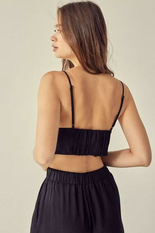 Crop Top and Pants Set