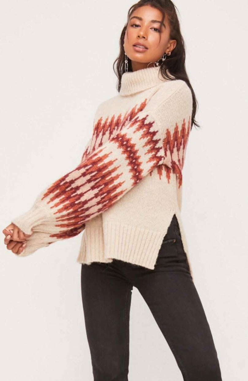 Chunky Turtleneck Sweater