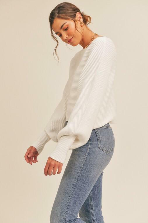 Cute White Sweater
