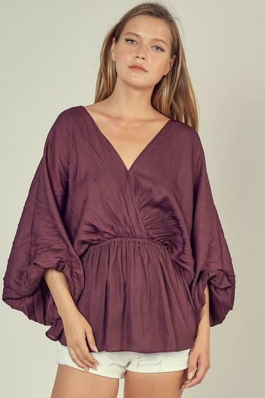 Dolman Sleeve Blouse