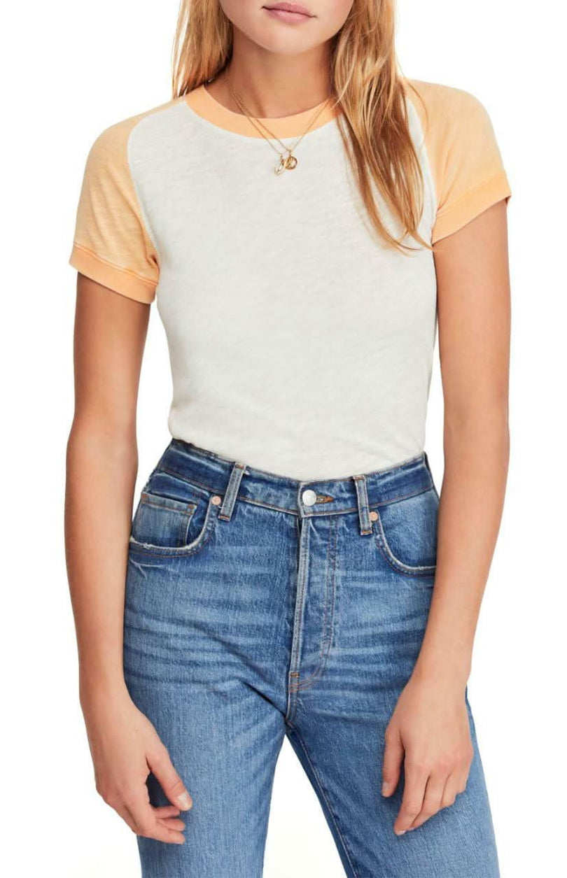 Free People Night Sky Raglan Tee -  BohoPink