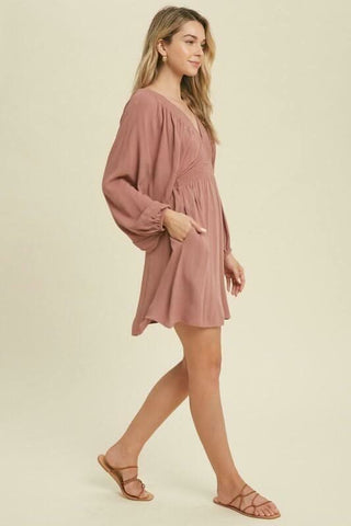 Long Sleeve Boho Dresses