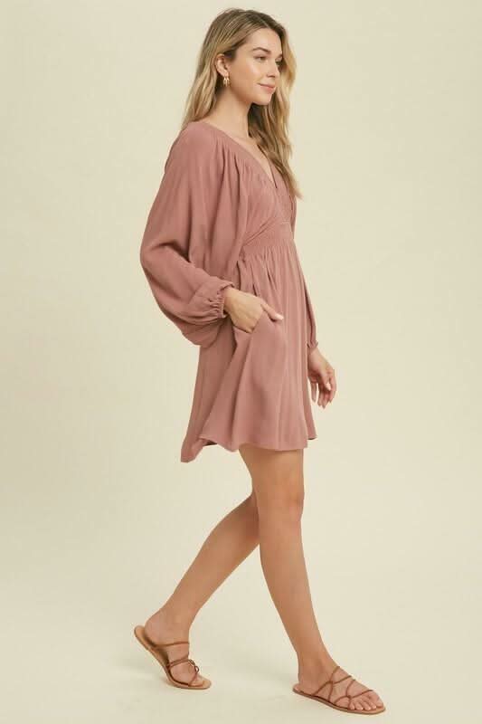 Long Sleeve Boho Dresses