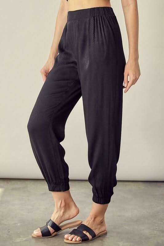 Two-Piece Crop Tops and Joggers Set