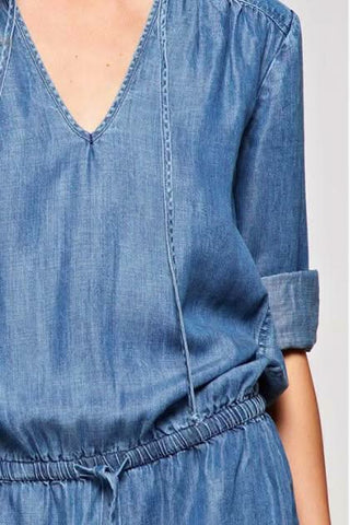 Denim Mini Dresses