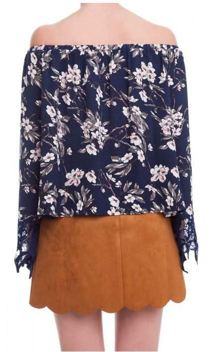 Floral Boho Tops