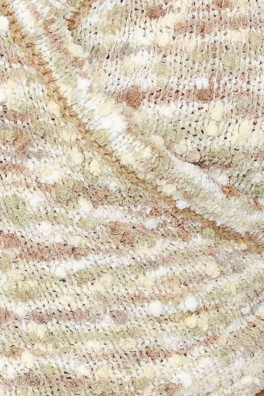 Cindy Olive Space Dye Short Sleeve Cropped Wrap Sweater -  BohoPink