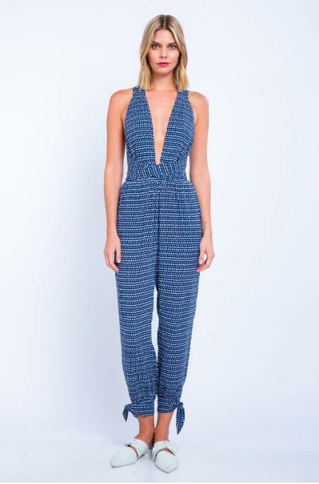 Plunge Neckline Jumpsuits