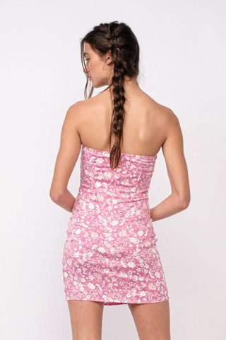 Tight Floral Dress