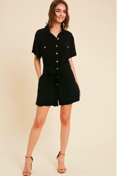 Womens Utility Romper